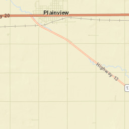 Plainview Street Map
