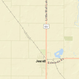 Jewell Street Map
