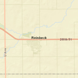Reinbeck Street Map