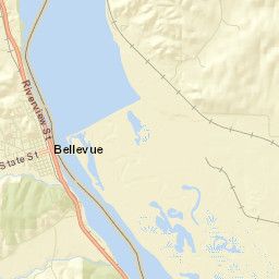 Bellevue Street Map