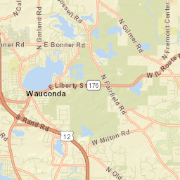 Wauconda Street Map
