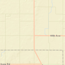 Van Buren County Street Map
