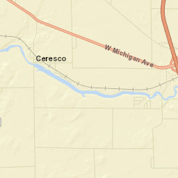 Calhoun County Street Map