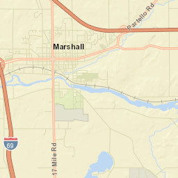 Marshall Street Map