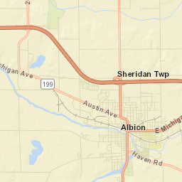 Albion Street Map