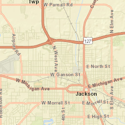 Jackson Street Map