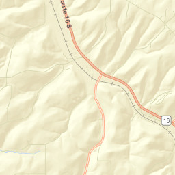 Ischua New York Street Map