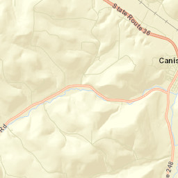 Hartsville New York Street Map