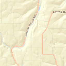 North Thurston New York Street Map