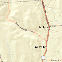 Millport New York Street Map