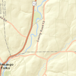 Quinneville New York Street Map