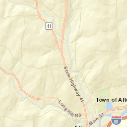 North Afton New York Street Map