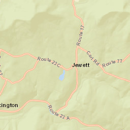 West Jewett New York Street Map