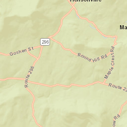 Maplecrest New York Street Map