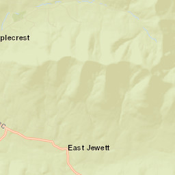 East Jewett New York Street Map