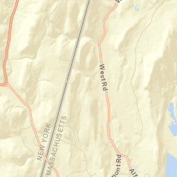 Green River New York Street Map