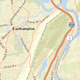 Easthampton Street Map