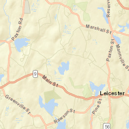 Leicester Street Map