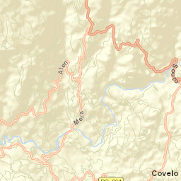 Covelo Street Map