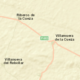 Villamuera de la Cueza Street Map