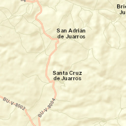 San Adrián de Juarros Street Map
