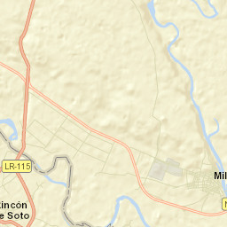 Milagro Street Map