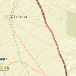 Villafranca Street Map