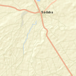 Sádaba Street Map