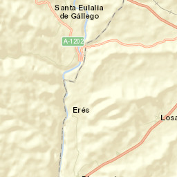 Santa Eulalia de Gállego Street Map