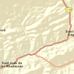 Sant Joan de les Abadesses Street Map
