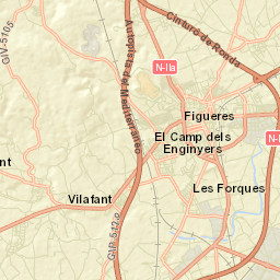 Figueres Street Map