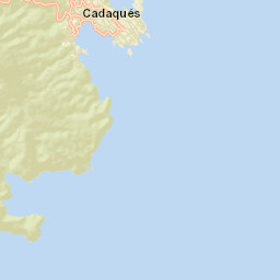 Cadaqués Street Map