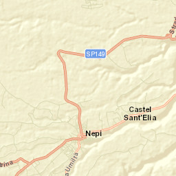 Castel Sant'Elia Street Map