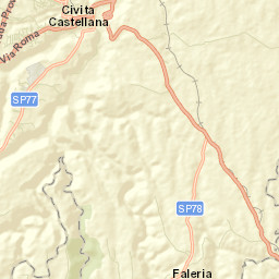 Civita Castellana Street Map