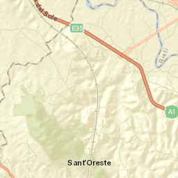 Sant'Oreste Street Map