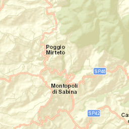 Castelnuovo di Farfa Street Map