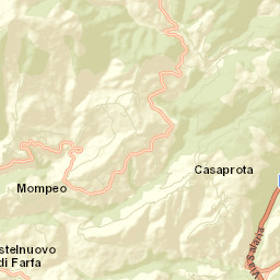 Frasso Sabino Street Map