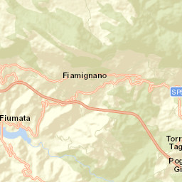 Fiamignano Street Map