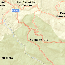 Vallecupa Street Map