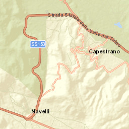 Capestrano Street Map