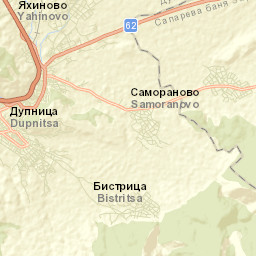 Obshtina Dupnitsa Street Map