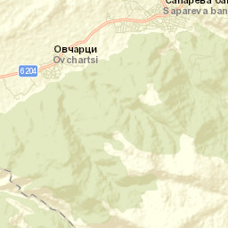 Sapareva Banya Street Map