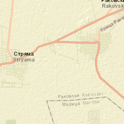 Rakovski Street Map