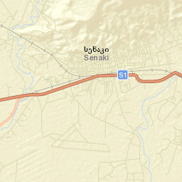 Senak’i Street Map