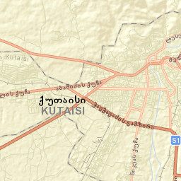 Kutaisi Street Map