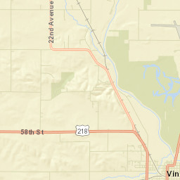 Vinton Street Map