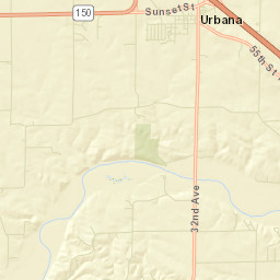 Urbana Street Map