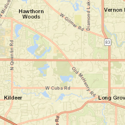 Kildeer Street Map