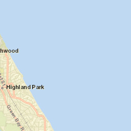 Highland Park Street Map