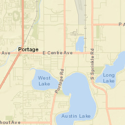 Portage Street Map